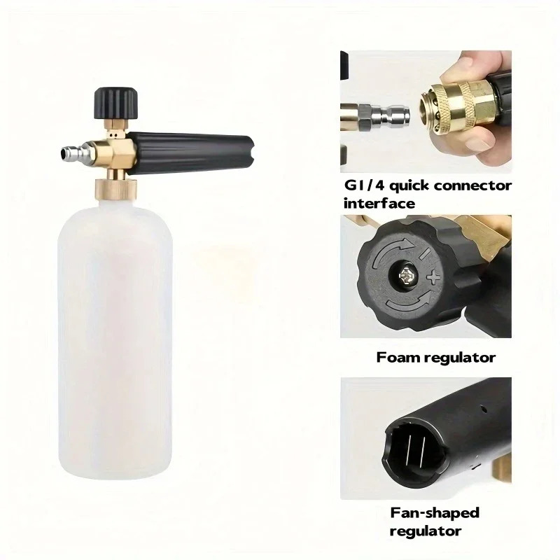 Pistolet do czyszczenia wysoko – Pressure Washer Foam Gun recenzja i cena